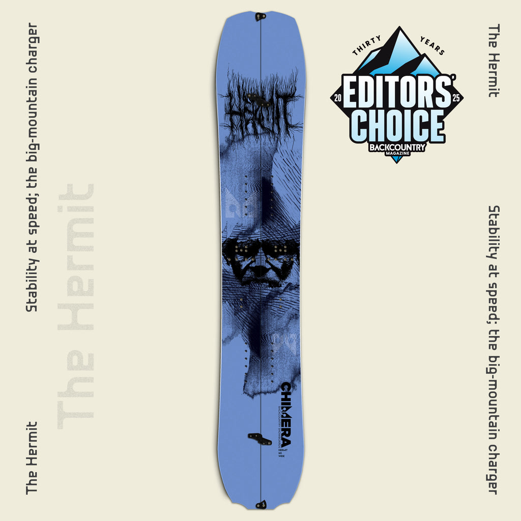 Hermit 165W – Chimera Backcountry Snowboards